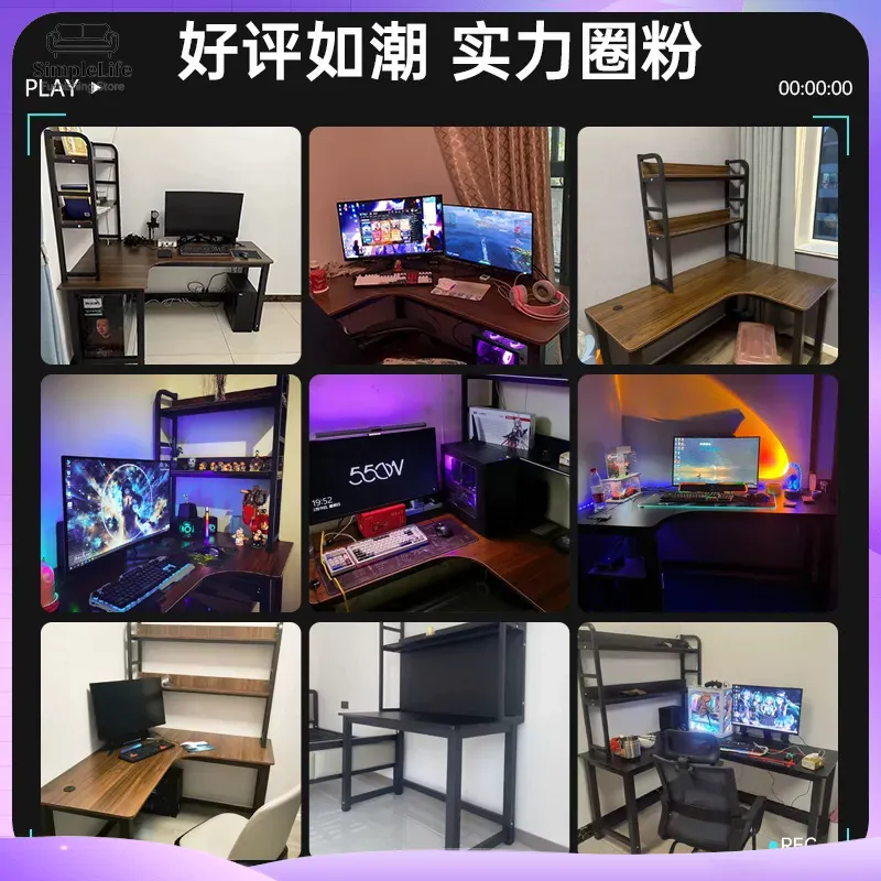 Narożne biurko gamingowe z pół – Pc Gaming Setup recenzja i cena