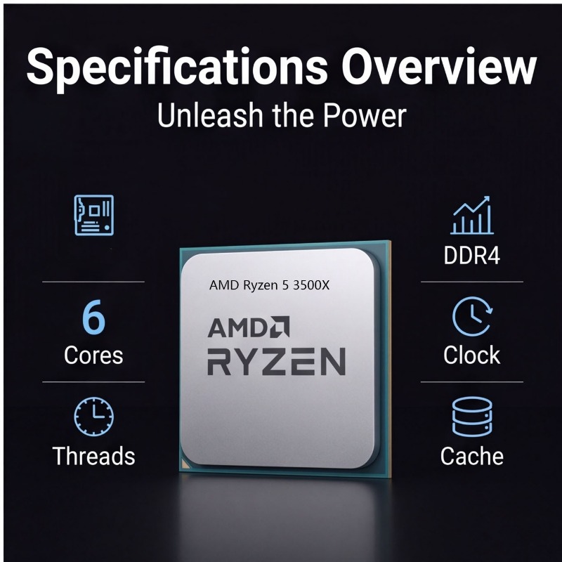 Procesor AMD Ryzen 5 3500X do  – Pc Gaming Amd Ryzen 5 recenzja i cena