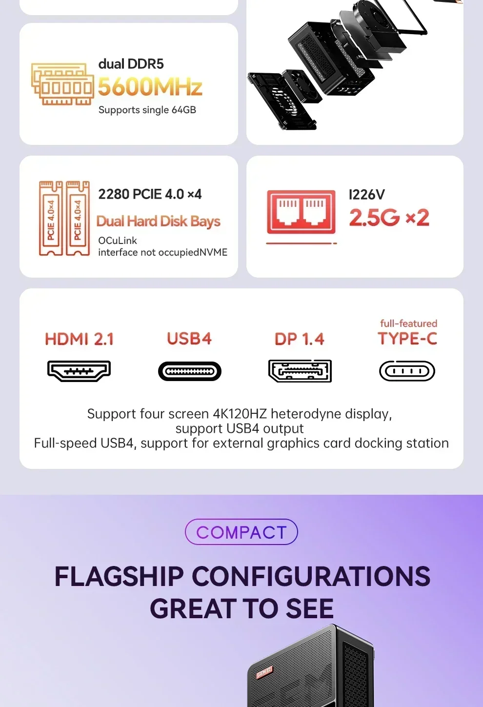 Aoostar GEM12 AMD Ryzen 7 8845 – Pc Gaming Setup recenzja i cena