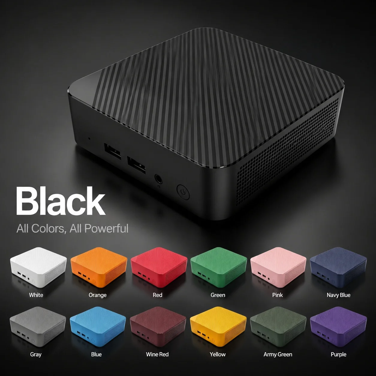 Wysokowydajny kolorowy mini PC – Pc Gaming Setup recenzja i cena