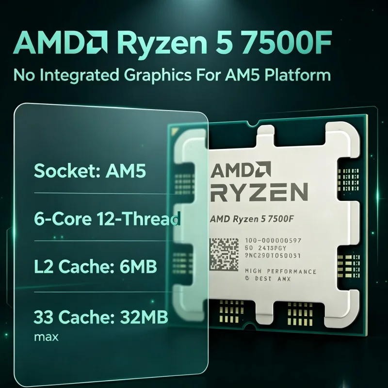 Procesor AMD Ryzen 5 7500F, 6  – Pc Gaming Amd Ryzen 5 recenzja i cena